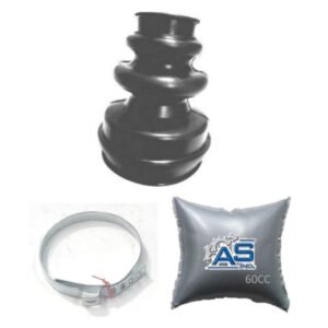 FUELLE DE SEMIEJE AS LADO CAJA TRICETA PALIER GRUESO KIT CON ABRAZADERAS METALICAS Y ACEITE DE TRANSMISION