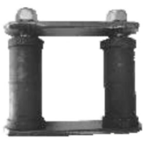 SOPORTE GEMELO DE ELASTICO AS TRASERO